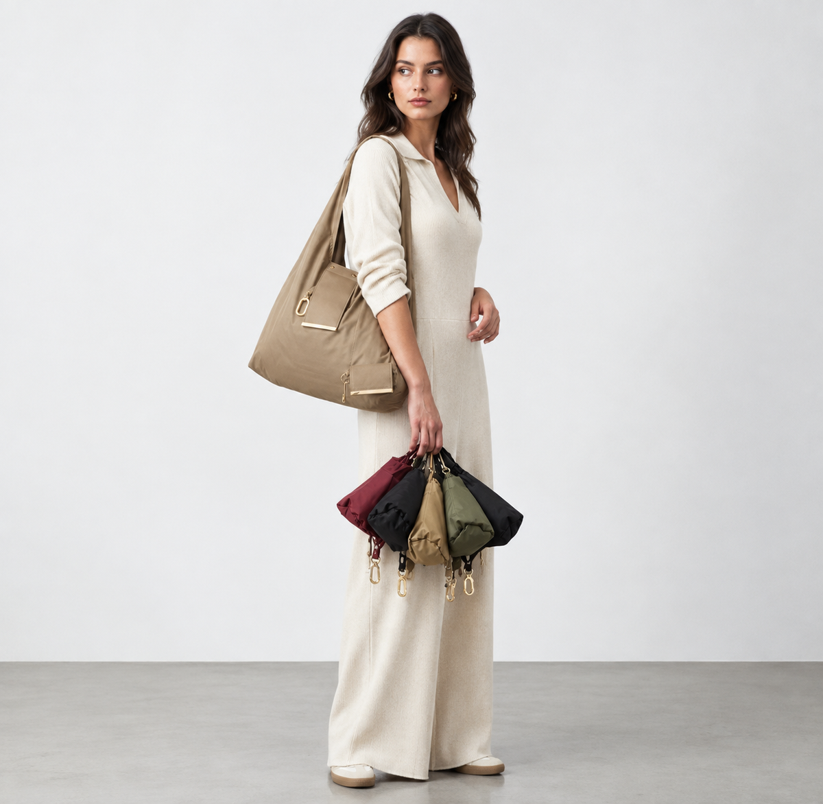 Tote Keychain Bag