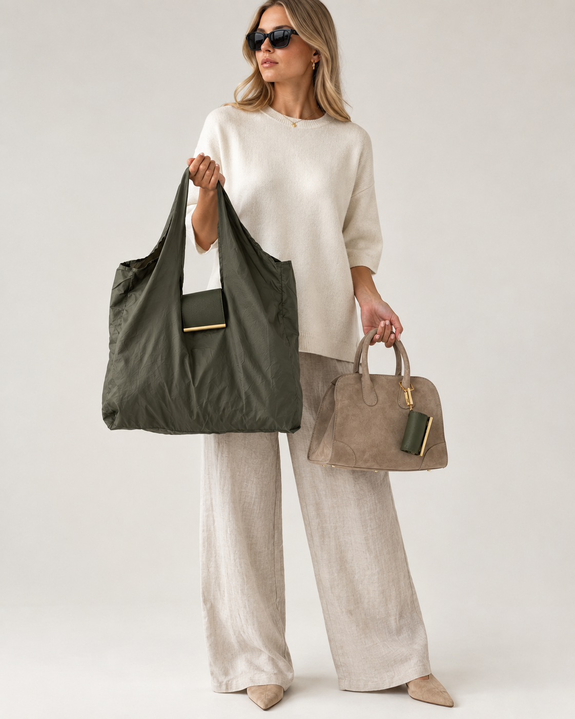 Tote Keychain Bag